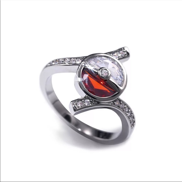 *NEW*925 Silver Unique Design Zircon Ring - Picture 5 of 6